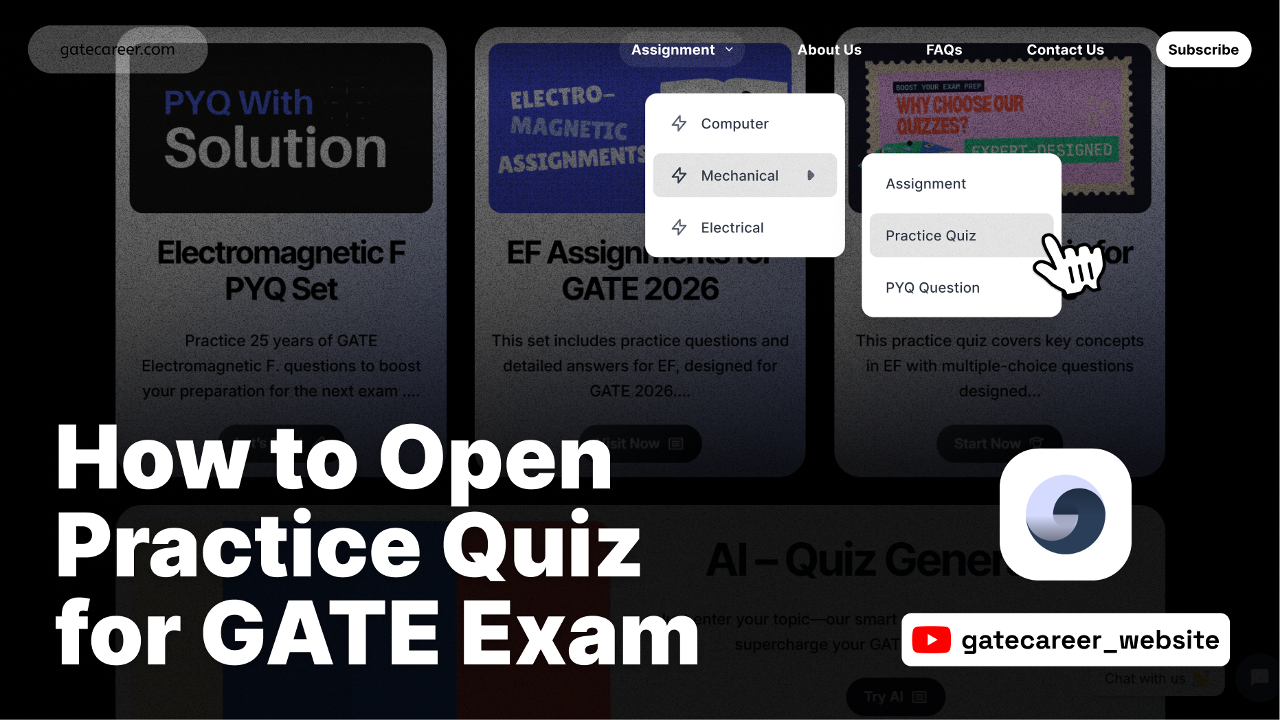 Step-by-Step Guide to Practicing GATE Questions on GateCareer.com